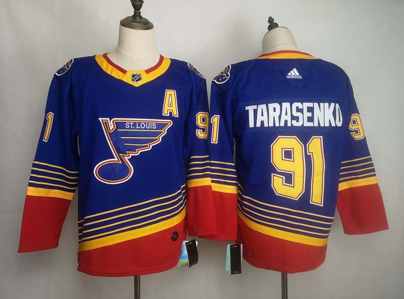 St Louis Blues TARASENKO #91 Blue Classics NHL Jersey