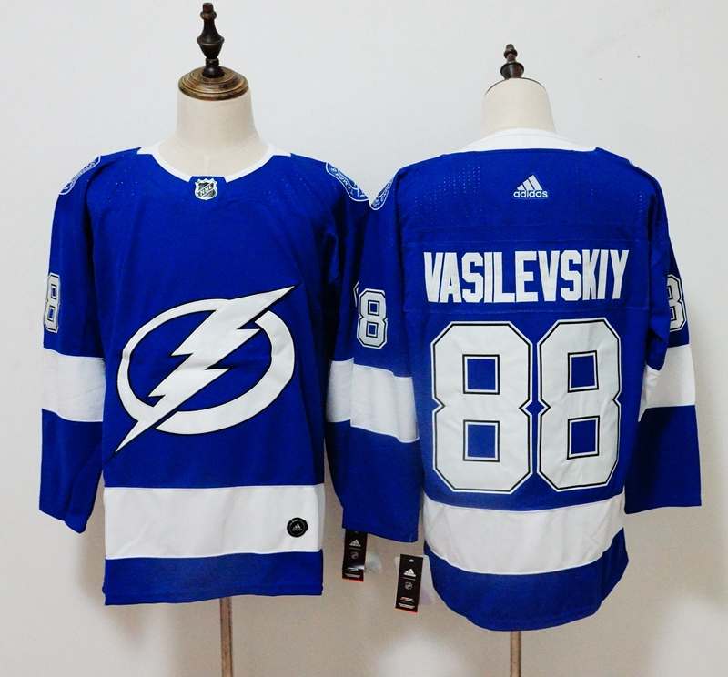 Tampa Bay Lightning VASILEVSKIY #88 Blue NHL Jersey