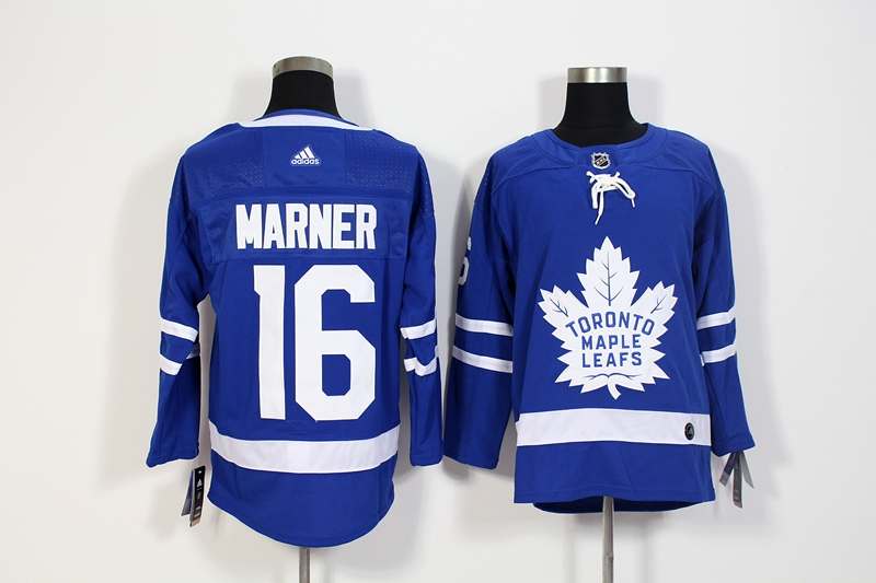 Toronto Maple Leafs MARNER #16 Blue NHL Jersey