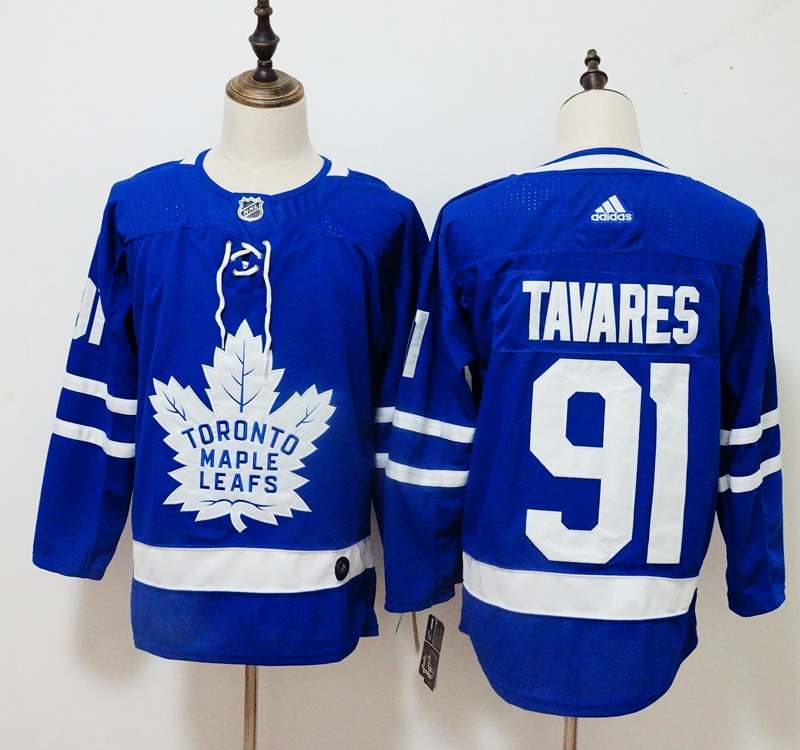 Toronto Maple Leafs TAVARES #91 Blue NHL Jersey