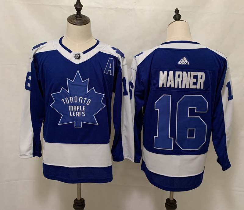 Toronto Maple Leafs MARNER #16 Blue Classics NHL Jersey