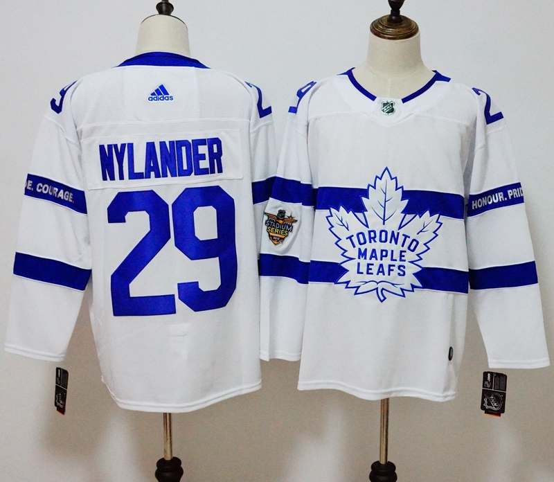 Toronto Maple Leafs NYLADNER #29 White NHL Jersey 02