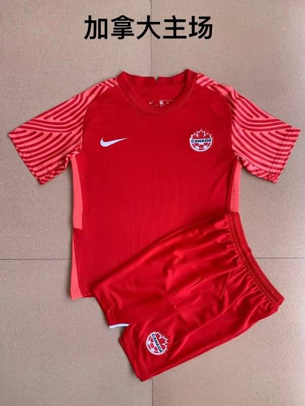 2022 Canada Home Soccer Jersey