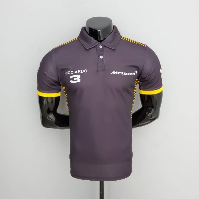 Thailand Quality(AAA) 2022 Mclaren Purple Polo Soccer T-Shirt