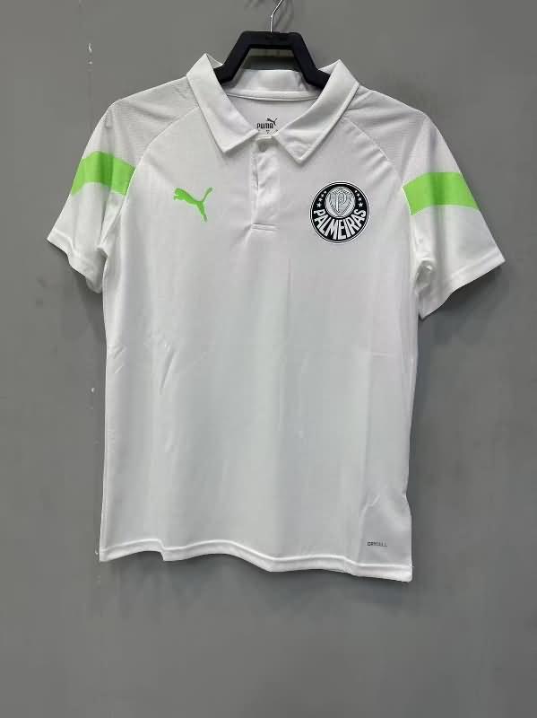 Thailand Quality(AAA) 2023 Palmeiras White Polo Soccer T-Shirt