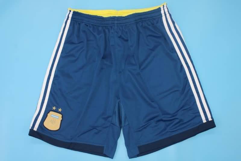 Thailand Quality(AAA) 2014 Argentina Away Soccer Shorts