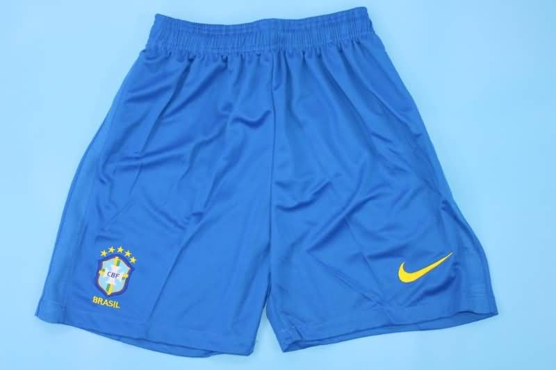 Thailand Quality(AAA) 2022 Brazil Blue Soccer Shorts