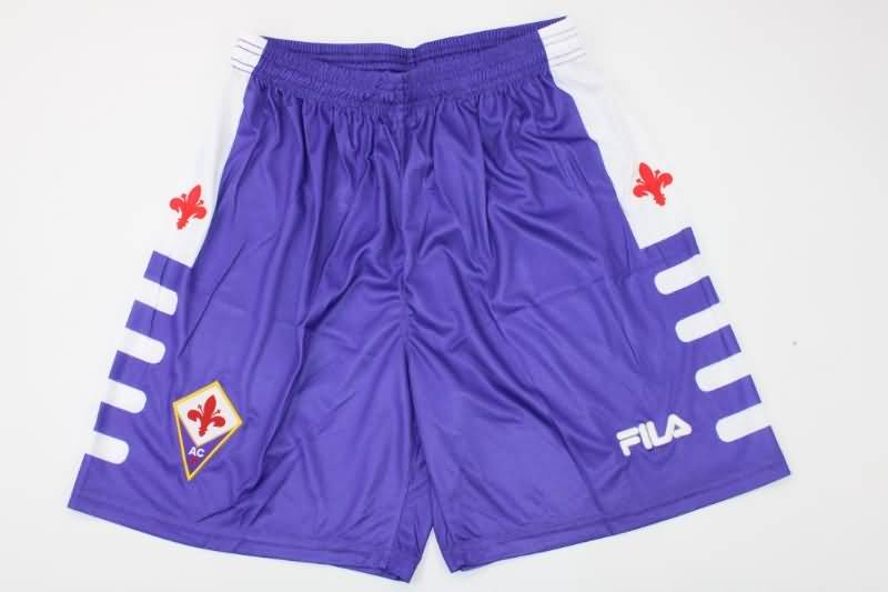 Thailand Quality(AAA) 1998/99 Fiorentina Home Soccer Shorts