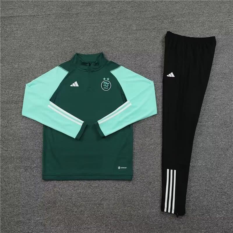 Thailand Quality(AAA) 2023 Algeria Green Soccer Tracksuit
