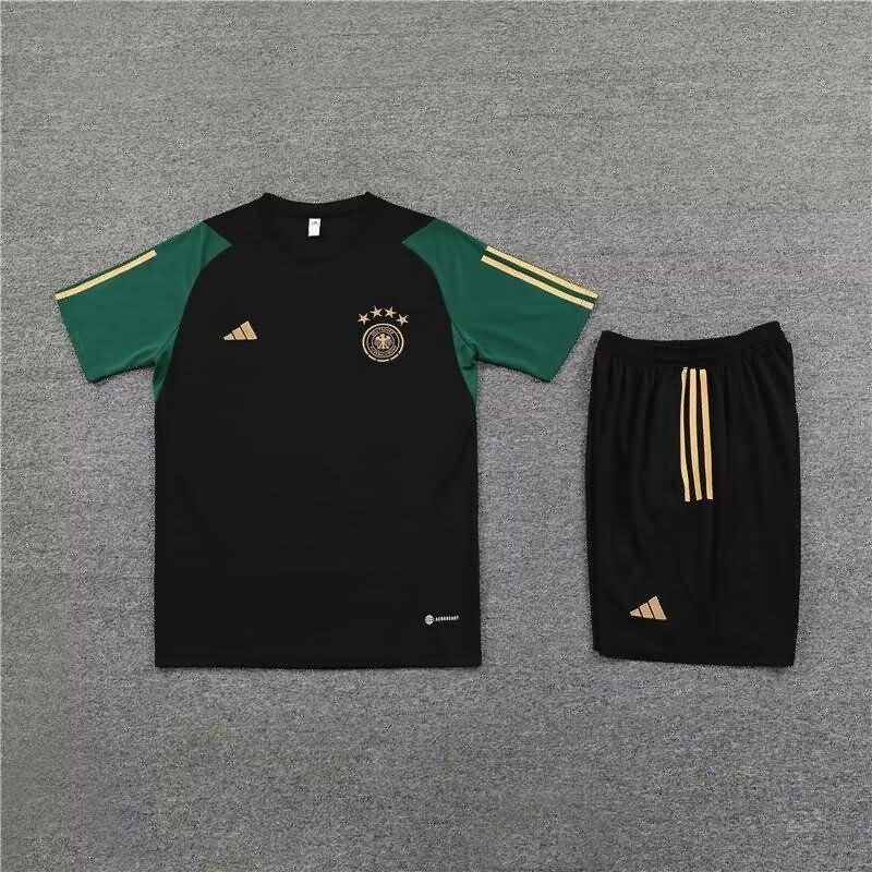 Thailand Quality(AAA) 2023 Germany Black Soccer Training Sets