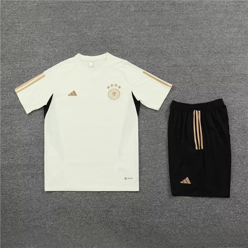 Thailand Quality(AAA) 2023 Germany White Soccer Training Sets