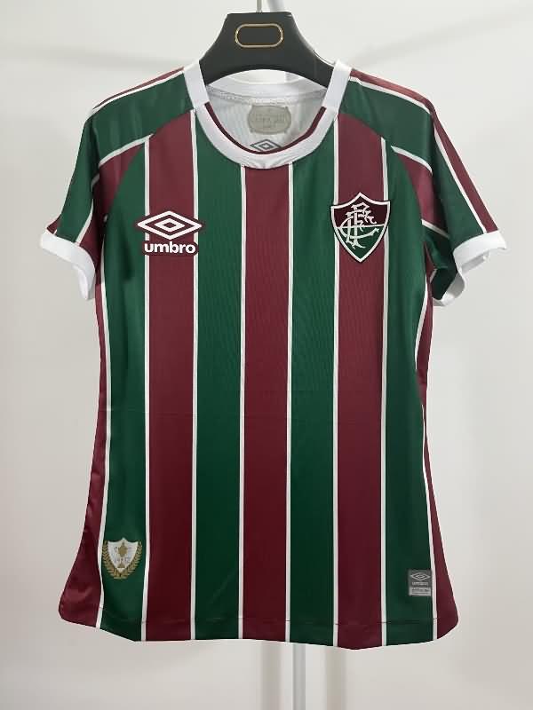 Thailand Quality(AAA) 2023 Fluminense Home Women Soccer Jersey