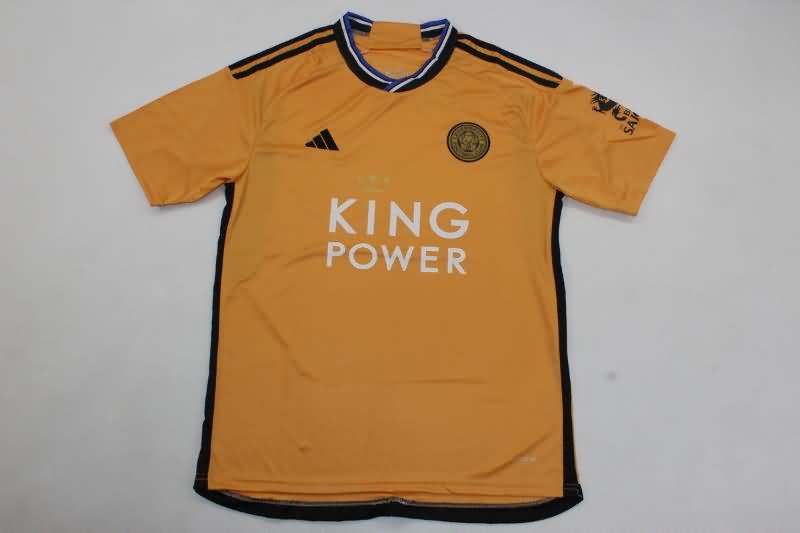 Thailand Quality(AAA) 23/24 Leicester City Third Soccer Jersey