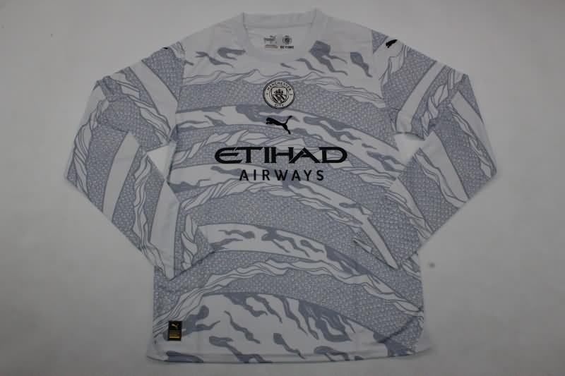 Thailand Quality(AAA) 23/24 Manchester City Special Long Sleeve Soccer Jersey
