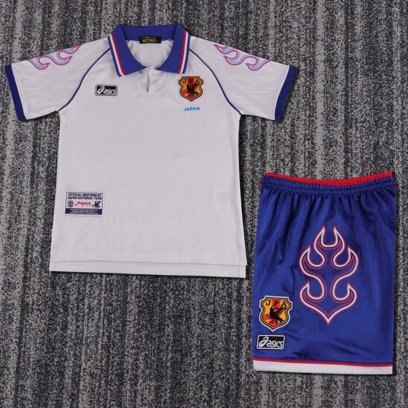 1998 Japan Away Kids Soccer Jersey And Shorts