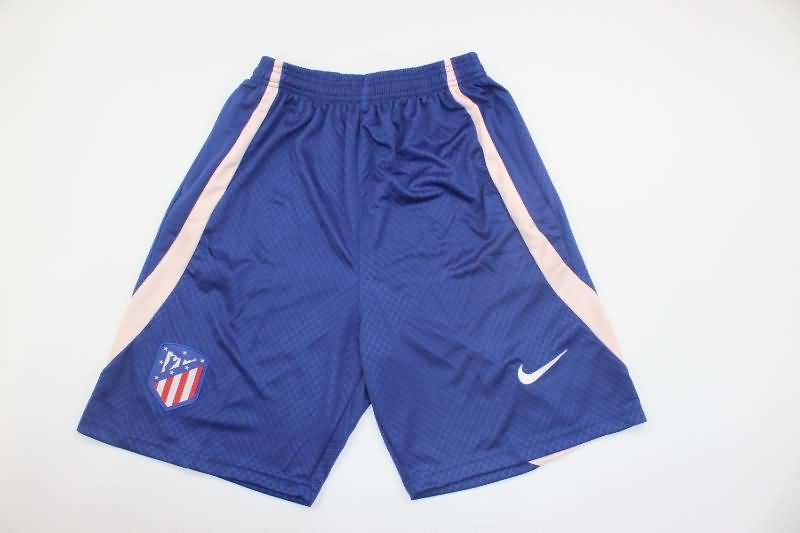 Thailand Quality(AAA) 23/24 Atletico Madrid Training Soccer Shorts