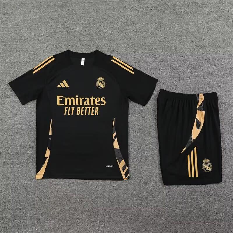 Thailand Quality(AAA) 23/24 Real Madrid Black Soccer Training Sets 04
