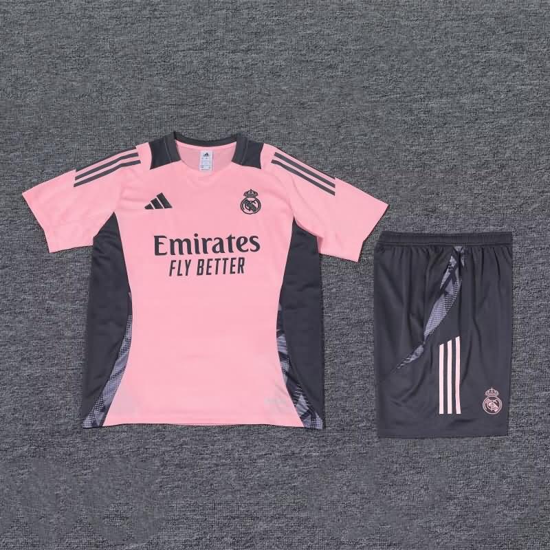 Thailand Quality(AAA) 23/24 Real Madrid Pink Soccer Training Sets