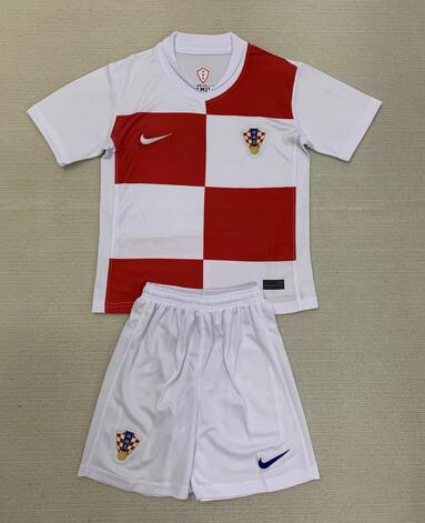 2024 Croatia Home Soccer Jersey