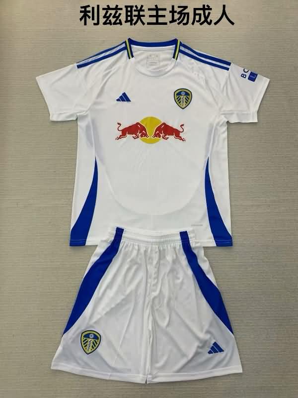 24/25 Leeds United Home Soccer Jersey