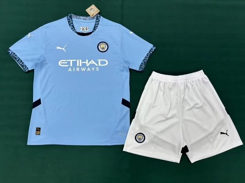 24/25 Manchester City Home Soccer Jersey
