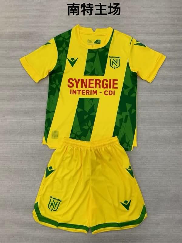 24/25 Nantes FC Home Soccer Jersey