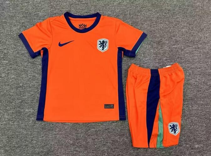 2024 Netherlands Home Soccer Jersey