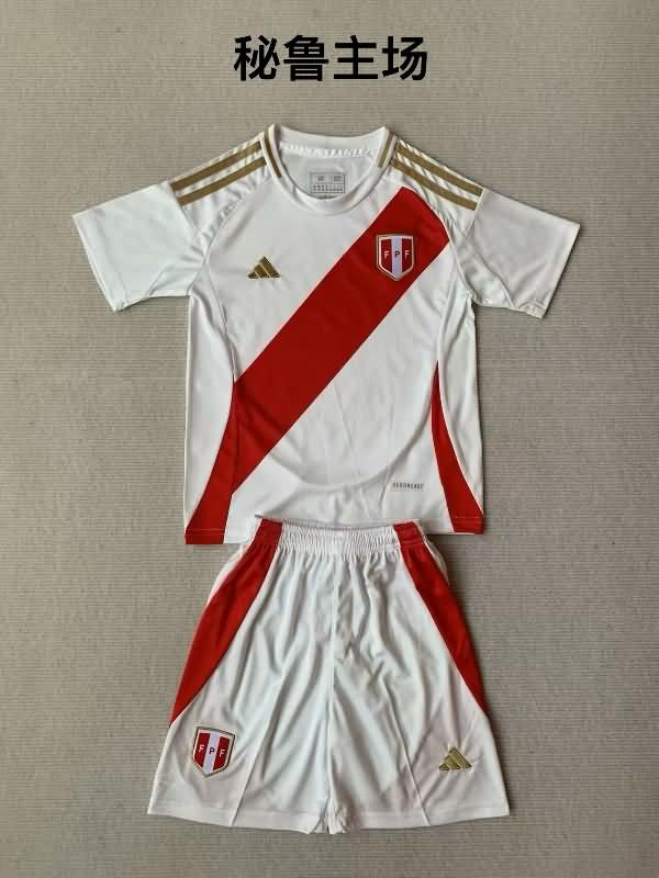 2024 Peru Copa America Home Soccer Jersey