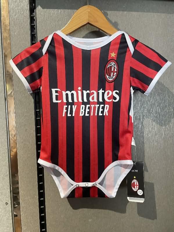 24/25 AC Milan Home Baby Soccer Jerseys
