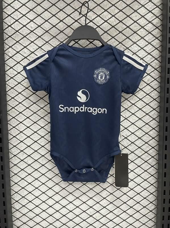 24/25 Manchester United Away Baby Soccer Jerseys