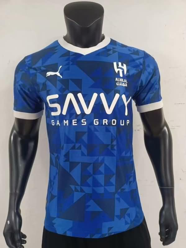 Thailand Quality(AAA) 24/25 Al Hilal Home Soccer Jersey (Player)