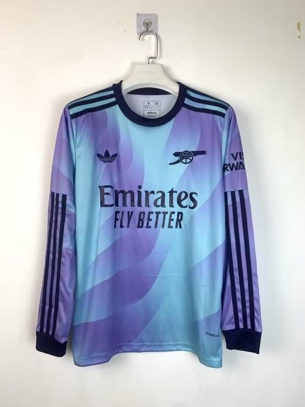 Thailand Quality(AAA) 24/25 Arsenal Third Long Sleeve Soccer Jersey