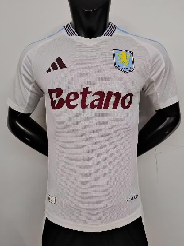 Thailand Quality(AAA) 24/25 Aston Villa Away Soccer Jersey (Player)