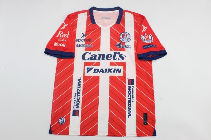 Thailand Quality(AAA) 24/25 Atletico San Luis Home Soccer Jersey