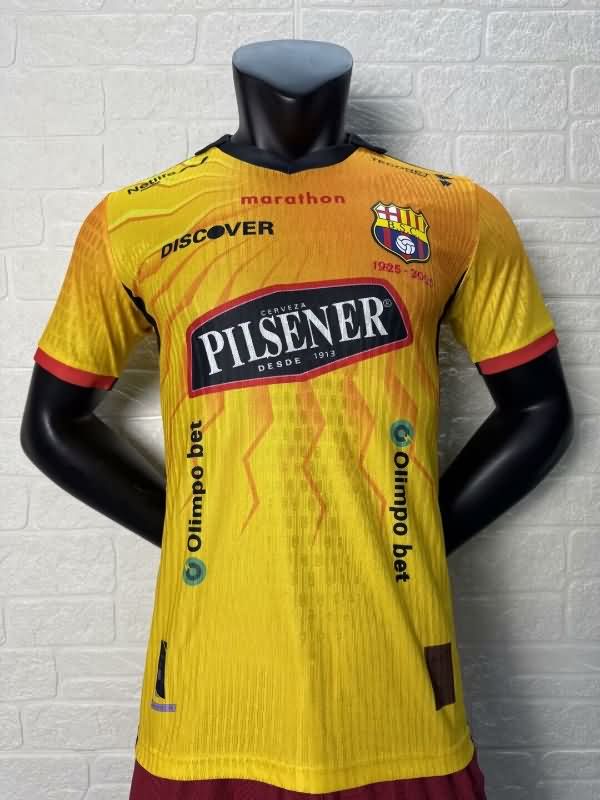 Thailand Quality(AAA) 100th Barcelona Anniversary Soccer Jersey(Player)