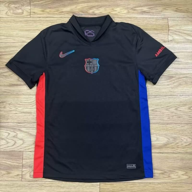 Thailand Quality(AAA) 24/25 Barcelona Away Soccer Jersey 02