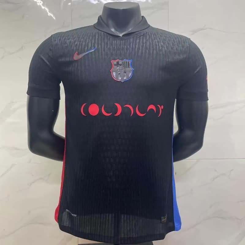 Thailand Quality(AAA) 24/25 Barcelona Away Soccer Jersey (Player) Sponsor 02