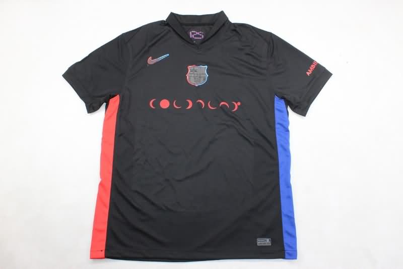 Thailand Quality(AAA) 24/25 Barcelona Away Soccer Jersey Sponsor 02