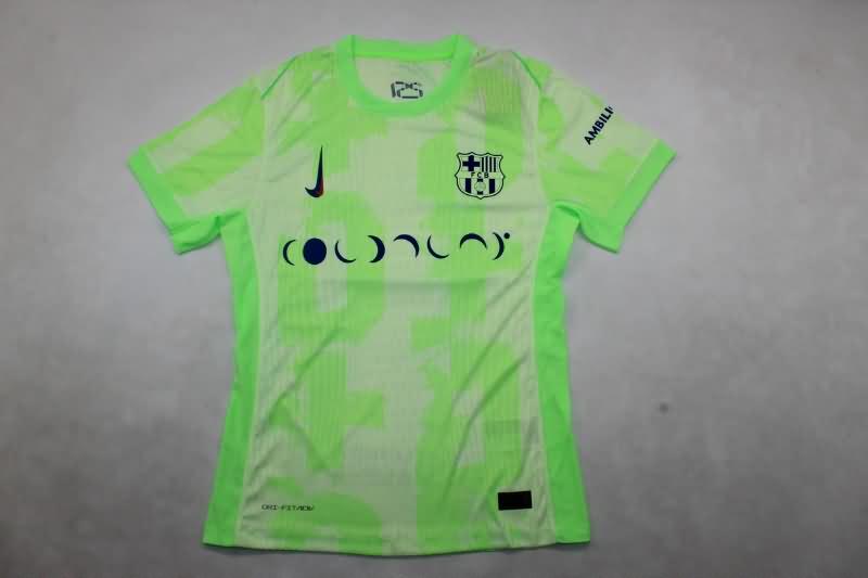 Thailand Quality(AAA) 24/25 Barcelona Third Soccer Jersey (Player) Sponsor 02