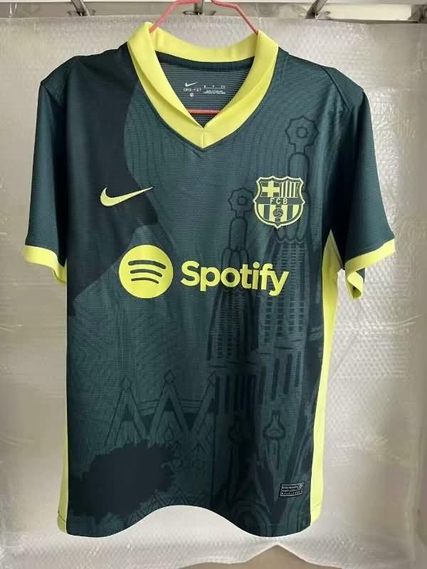 Thailand Quality(AAA) 24/25 Barcelona Training Soccer Jersey 09