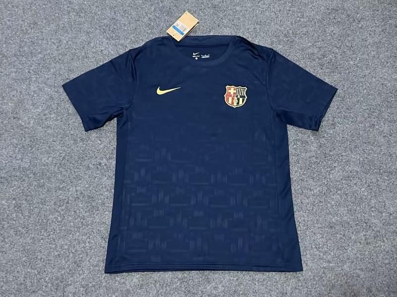 Thailand Quality(AAA) 24/25 Barcelona Training Soccer Jersey 16