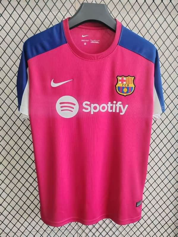 Thailand Quality(AAA) 24/25 Barcelona Training Soccer Jersey 21