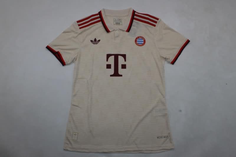 Thailand Quality(AAA) 24/25 Bayern Munich Third Soccer Jersey (Player)