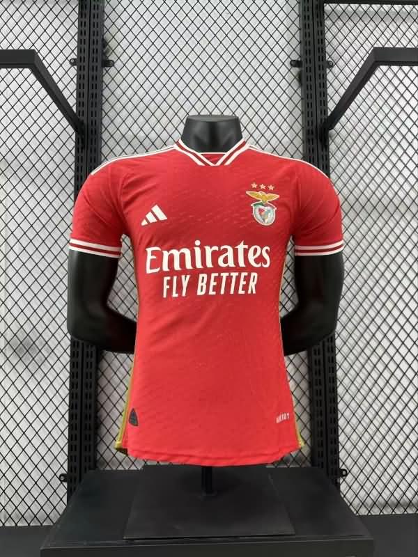 Thailand Quality(AAA) 24/25 Benfica Home Soccer Jersey (Player)