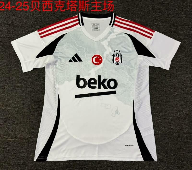 Thailand Quality(AAA) 24/25 Besiktas Home Soccer Jersey