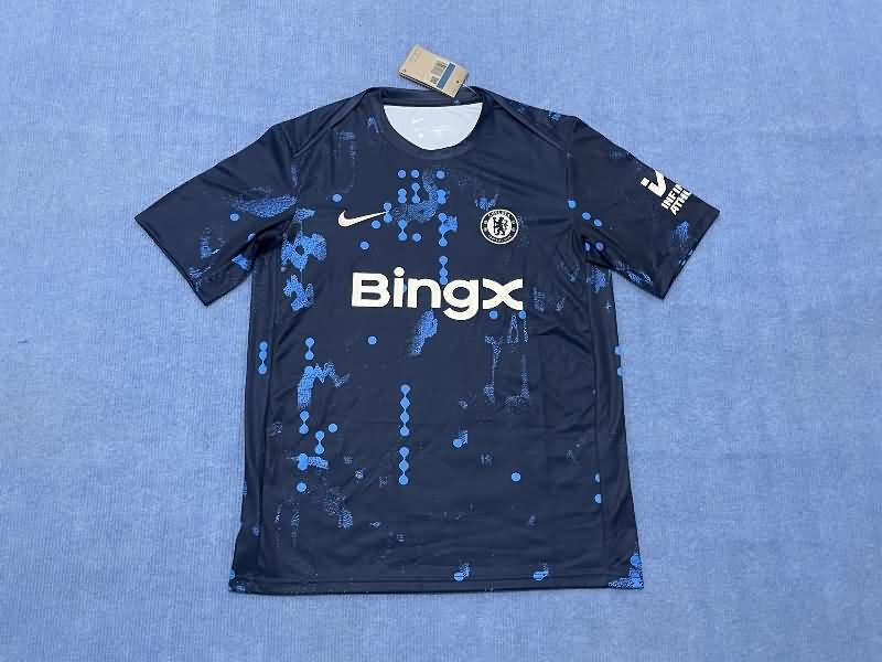 Thailand Quality(AAA) 24/25 Chelsea Dark Blue Soccer Jersey