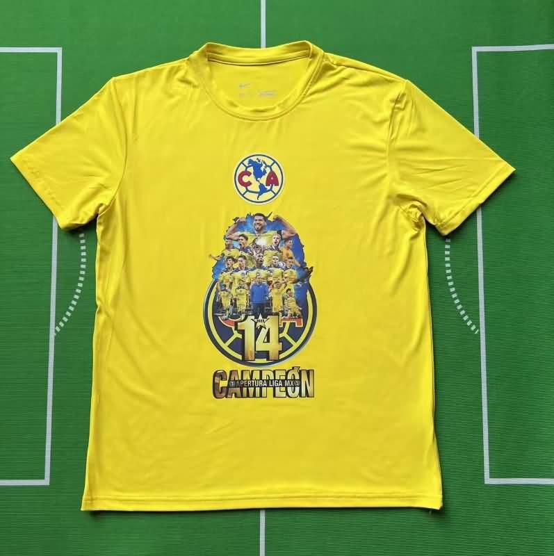 Thailand Quality(AAA) 2024 Club America Champion Soccer Shirt 03