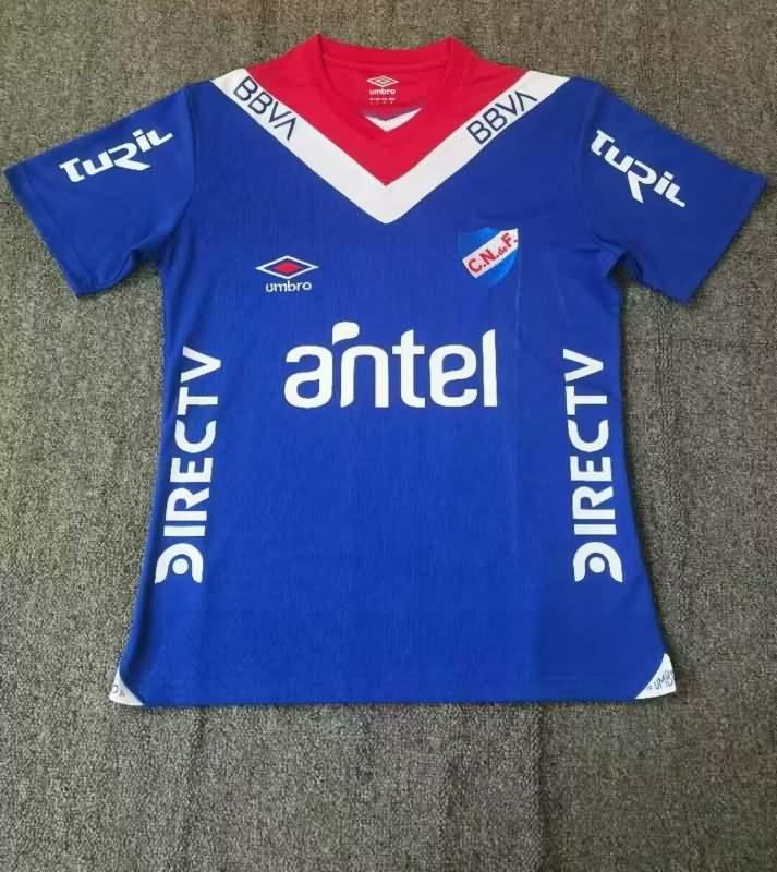 Thailand Quality(AAA) 2025 Club Nacional Blue Soccer Jersey