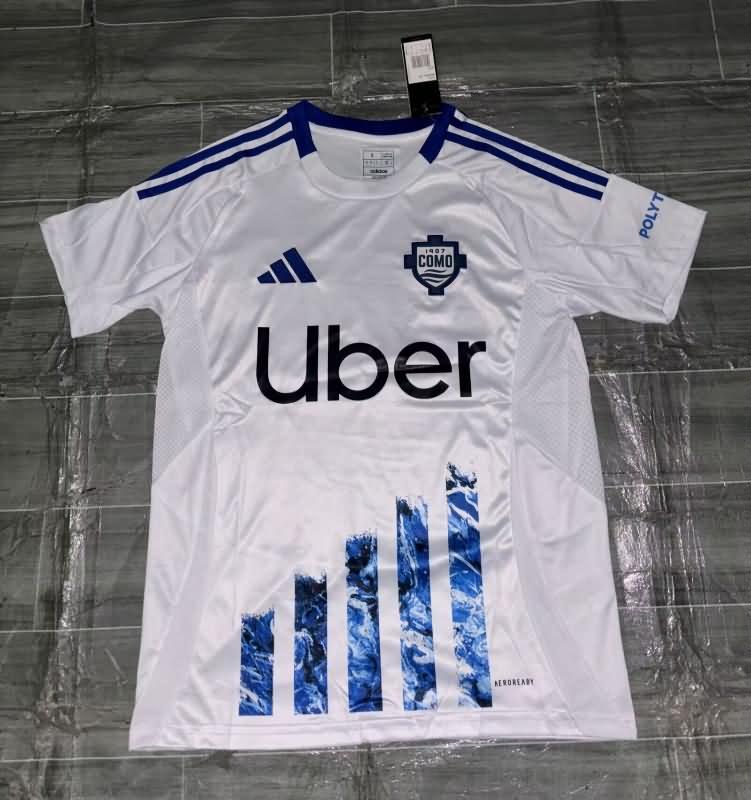 Thailand Quality(AAA) 24/25 Como Away Soccer Jersey