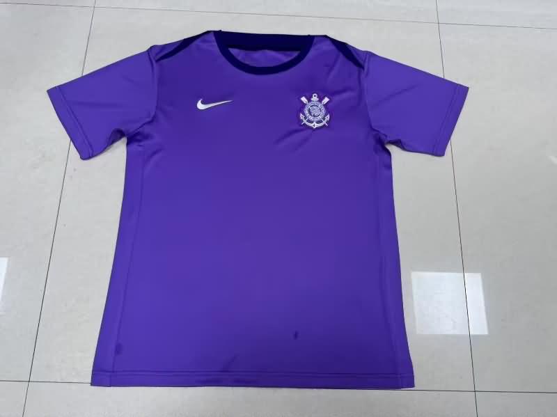 Thailand Quality(AAA) 2024 Corinthians Training Soccer Jersey 03